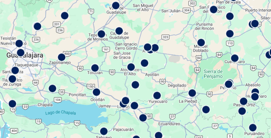Mapa interactivo