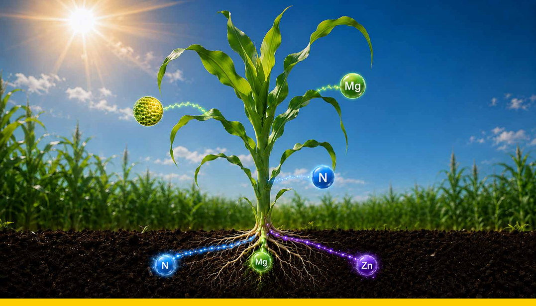 Foto planta y nutrientes